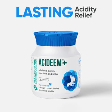 Acideem Plus Tablets for Chronic Acidity Relief I 60 Tablets