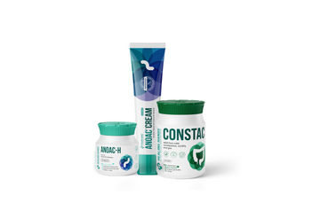 Anoac cream is the best combination with Anoac-H, Constac Granules