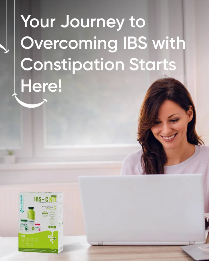 Constipation Kit IBS Constipation Relief Kit | GutBio, KiwiBiotic & Constac | 15 Days