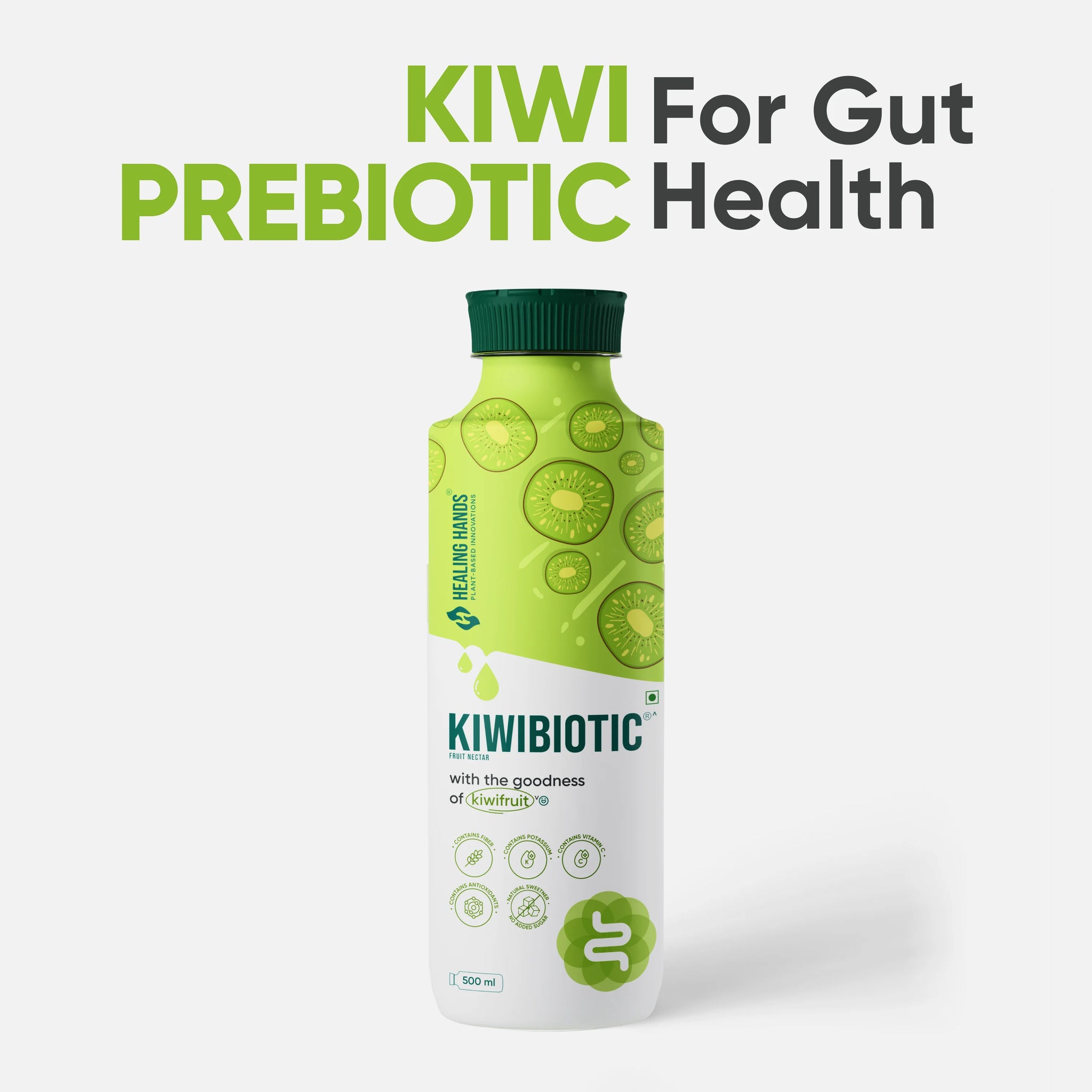 KiwiBiotic Prebiotic Juice for Healthy Gut and Immunity I 500 ml