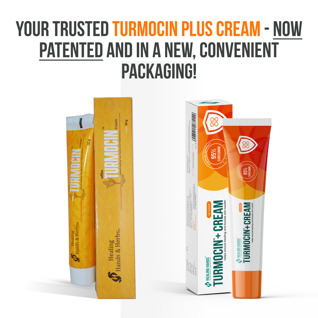 Turmocin Plus Cream for Wounds, Burns & Skin Health I 30 g