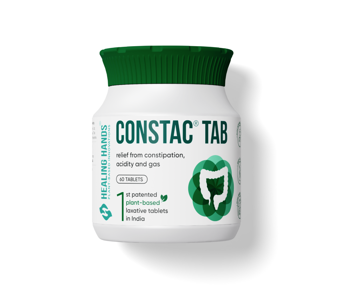 Healing Hands ConstacTab for Constipation I 60 Tablets